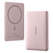 Baseus PicoGo AM41 Ultra-Slim 5000mAh Powerbank - 20W - vaaleanpunainen väri