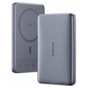 Baseus PicoGo AM41 Ultra-Slim Qi2 magneettinen virtapankki 10000mAh - 27W - harmaa
