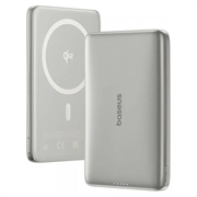 Baseus PicoGo AM41 Ultra-Slim Qi2 magneettinen powerbank 10000mAh - 27W - titaani