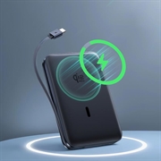 Baseus PicoGo AM61 10000mAh Qi2-magneettinen varavirtalähde 45W - musta