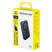 Baseus PicoGo AM61 10000mAh Qi2-magneettinen varavirtalähde 45W - musta