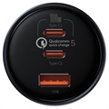 Baseus Qualcomm Quick Charge 5.0 Autolaturi - 160W - Musta