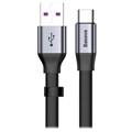 Baseus Simple HW USB-C-kaapeli CATMBJ-BG1 - Hopea / Musta
