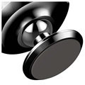 Baseus Small Ear Yleiskäyttöinen Magneettinen Autoteline - Musta