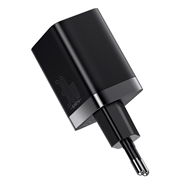 Baseus Super Si Pro Pikalaturi 30W - USB-C, USB-A - Musta