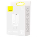 Baseus Super Si Pro Pikalaturi 30W - USB-C, USB-A - Valkoinen