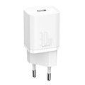 Baseus Super Si Quick Laturi 30W - USB-C - Valkoinen