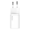 Baseus Super Si Quick Laturi 30W - USB-C - Valkoinen