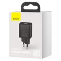 Baseus Super Si Quick Laturi 30W - USB-C - Musta