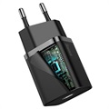 Baseus Super Si Pikalaturi USB-C / Lightning Kaapeli - 20W - Musta
