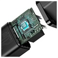 Baseus Super Si Pikalaturi USB-C / Lightning Kaapeli - 20W - Musta