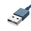 Baseus Superior Series 3-in-1 -pikalatauskaapeli - 1m, 3.5A - sininen