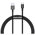 Baseus Superior Series USB-C Data & Latauskaapeli - 66W, 1m - Musta