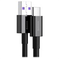 Baseus Superior Series USB-C Data & Latauskaapeli - 66W, 2m - Musta