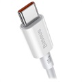 Baseus Superior Series USB-C / USB-C Kaapeli - 100W, 2m - Valkoinen