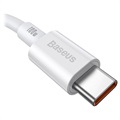 Baseus Superior Series USB-C / USB-C Kaapeli - 100W, 2m - Valkoinen