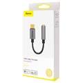 Baseus USB-C / 3.5mm Audio Sovitinkaapeli CAHUB-EZ0G - Tummanharmaa