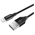 Baseus Yiven USB 2.0 / Lightning Kaapeli - 1.8m - Musta