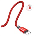 Baseus Yiven USB 2.0 / Lightning Kaapeli - 1.8m - Punainen