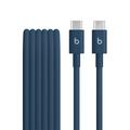 Beats USB-C ja USB-C kudottu kaapeli MDGE4ZM/A - 1.5m, 60W - Nitro laivasto