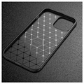 Beetle Carbon Fiber iPhone 14 Pro Max Kotelo - Musta