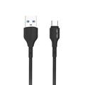 Beline BLNCBC01 25W USB-A / USB-C-kaapeli - 1m - musta