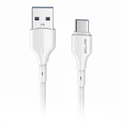 Beline BLNCWC01 25W USB-A / USB-C-kaapeli - 1m - Valkoinen
