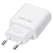 iPhone 15 / Plus / Pro / Max Beline PD 3.0 USB-C GaN-laturi - 30W - valkoinen