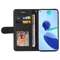Bi-Color Series Xiaomi Mi 11 Lite 5G Lompakkokotelo - Musta