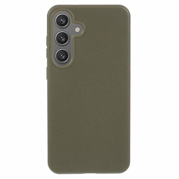 Samsung Galaxy S25+ Biologisesti Hajoava Kotelo - Mustanvihreä