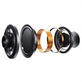 Bluedio H2 Stereo Langattomat Kuulokkeet ANC:lla - Musta