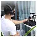 Bluedio H2 Stereo Langattomat Kuulokkeet ANC:lla - Musta