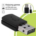 Bluetooth 4.0 USB-dongle Bluetooth-sovittimen vastaanotin PS4/Xbox One -pelikonsolille - musta