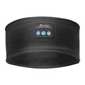 Bluetooth Headband Langaton musiikki Sleeping Earphone kuulokkeet kuulokkeet Sleep Earbud HD Stereo kaiutin nukkumiseen, harjoitteluun, hölkkäämiseen, joogaan - musta - musta