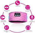 Bluetooth Headband Langaton musiikki Sleeping Earphone kuulokkeet kuulokkeet Sleep Earbud HD Stereo kaiutin nukkumiseen, harjoitteluun, hölkkäämiseen, joogaan - musta - musta