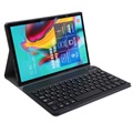 Samsung Galaxy Tab S6 Lite 2020/2022 Bluetooth Suojakotelo Näppäimistöllä - Musta