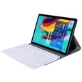 Samsung Galaxy Tab S6 Lite 2020/2022 Bluetooth Suojakotelo Näppäimistöllä - Kulta