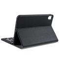 iPad Mini (2021) Bluetooth Suojakotelo Näppäimistöllä - Musta