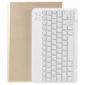 Huawei MatePad 10.8, MediaPad M6 10.8 Bluetooth Suojakotelo Näppäimistöllä - Kulta