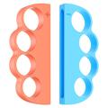 Näppäinkahvat Nintendo Switchin 2 Joy-Con-ohjaimelle – 2 kpl – oranssi / sininen