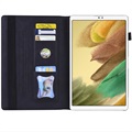 Business Style Samsung Galaxy Tab A7 Lite Smart Folio Kotelo - Musta