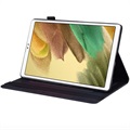 Business Style Samsung Galaxy Tab A7 Lite Smart Folio Kotelo - Musta