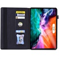 Business Style iPad Pro 12.9 2020/2021/2022 Smart Folio Kotelo - Musta