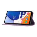 Samsung Galaxy A54 5G Lompakkokotelo - Perhonen - Violetti