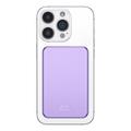 C10 Kannettava 15W magneettinen langaton tehopankki 5000mAh - violetti