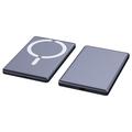 C22 magneettinen langaton varavirtalähde, 5000mAh, 20W:n USB-C-pikalataus - harmaa