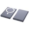 C26 10000mAh:n magneettinen varavirtalähde, 18W:n USB-C-pikalataus - harmaa