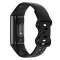 C68 1.1 "Smart Bracelet Slim Fitness-kello, jossa on sykkeen terveysseuranta - musta