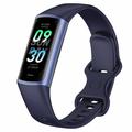 C68 1.1 "Smart Bracelet Slim Fitness-kello, jossa on sykkeen terveysseuranta - sininen