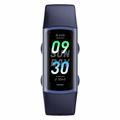 C68 1.1 "Smart Bracelet Slim Fitness-kello, jossa on sykkeen terveysseuranta - sininen - sininen